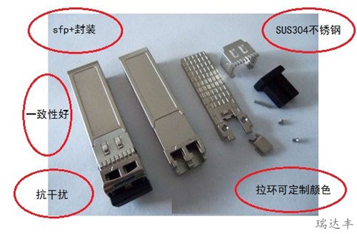 sfp+外殼詳情